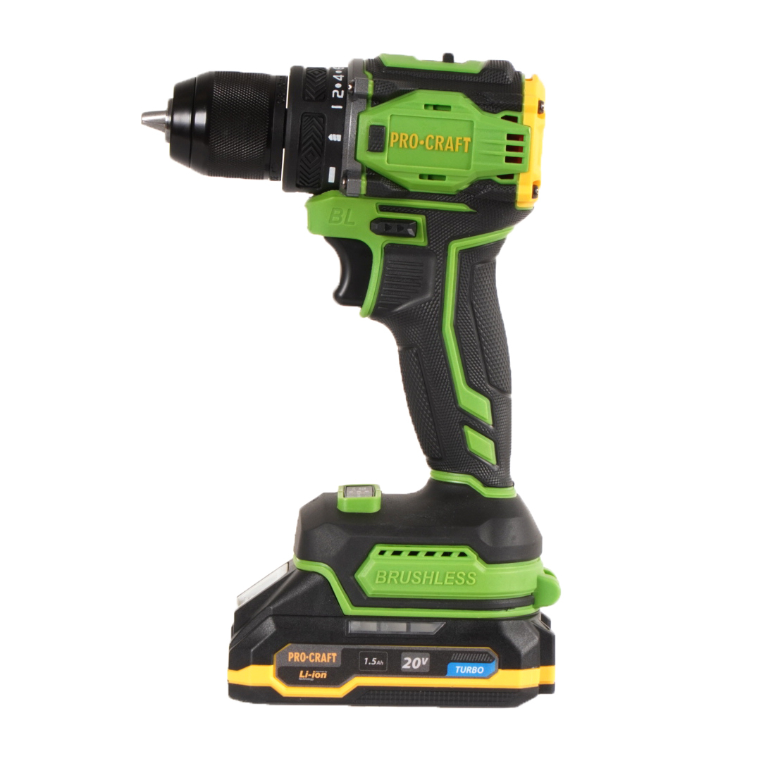 Akumuliatorinis suktuvas - gręžtuvas ProCraft PA18Pro, 20 V, 1,5Ah 2 Akumuliatorinis suktuvas - gręžtuvas ProCraft PA18Pro, 20 V, 1,5Ah 2