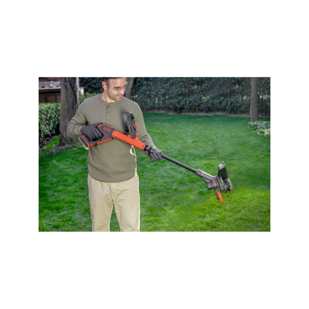 Akumuliatorinis Trimeris, 18V BCSTR918D1-QW, 1 X 2AH, Black&Decker 5 Akumuliatorinis Trimeris, 18V BCSTR918D1-QW, 1 X 2AH, Black&Decker 5