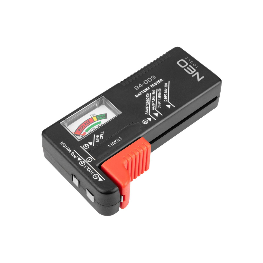 Akumuliatorių ir įkraunamų akumuliatorių testeris NEO 3