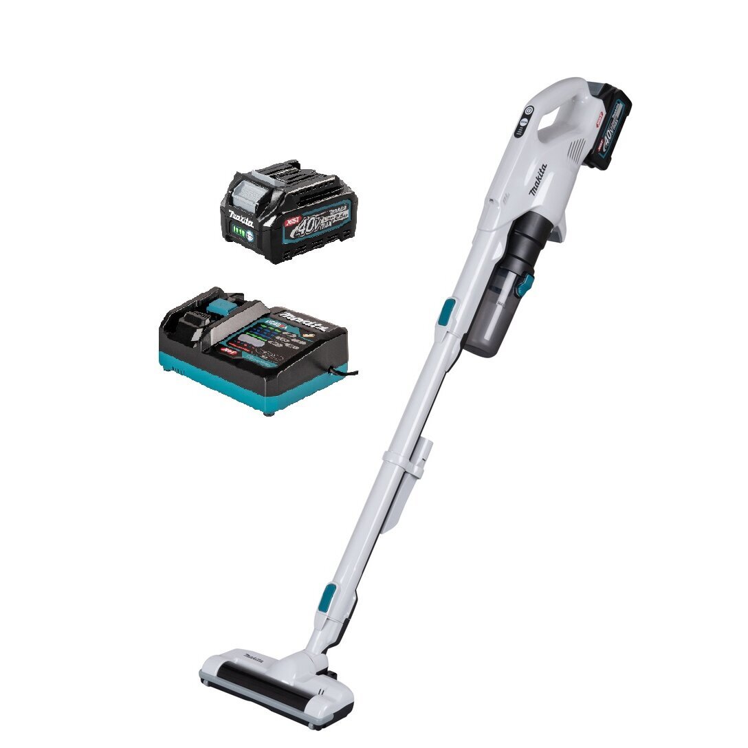 Akumuliatorinis dulkių siurblys MAKITA CL004GD101, 40 V, 2.5 Ah