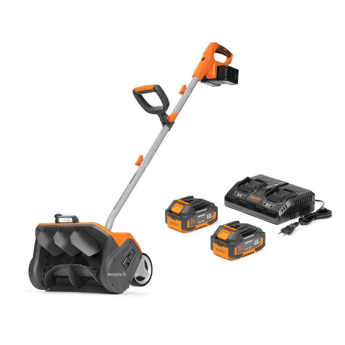 Akum. sniego pūstuvas Daewoo DAST 4242Li SET (2x4Ah + krov.) Akum. sniego pūstuvas Daewoo DAST 4242Li SET (2x4Ah + krov.)