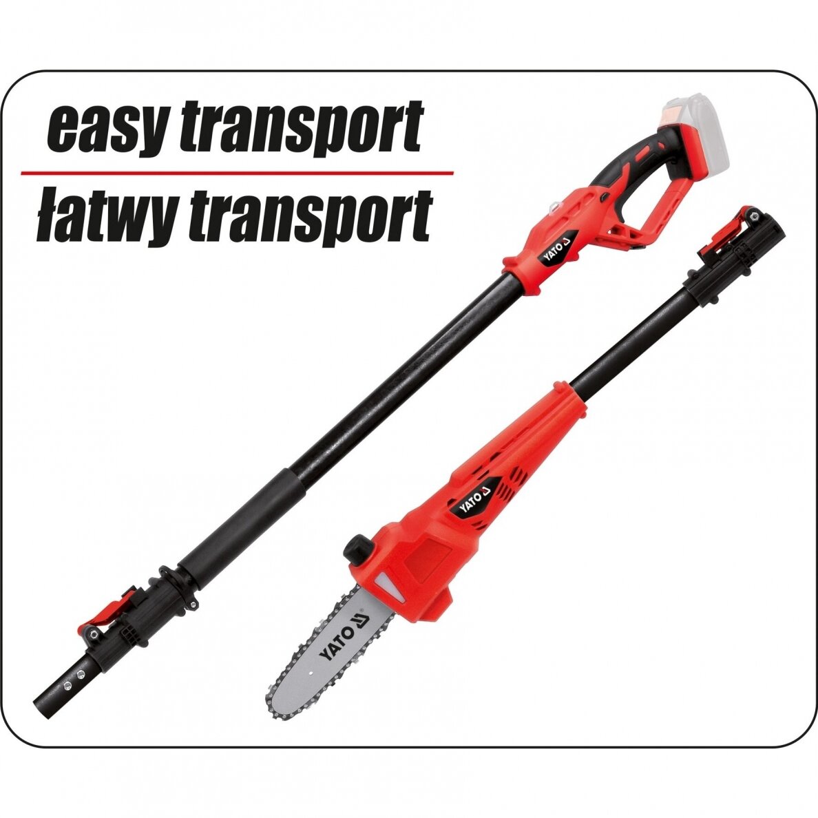 Akumuliatorinė akštapjovė Yato YT-82837, 18V (be akumuliatoriaus ir kroviklio) 4 Akumuliatorinė akštapjovė Yato YT-82837, 18V (be akumuliatoriaus ir kroviklio) 4