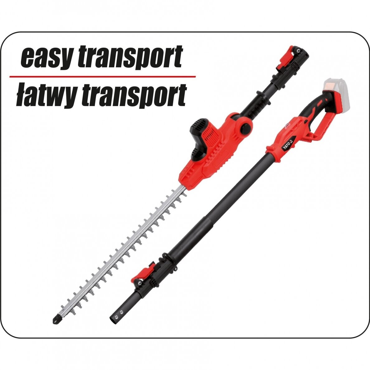 Akumuliatorinė akštapjovė Yato YT-82835, 18V (be akumuliatoriaus ir kroviklio) 4 Akumuliatorinė akštapjovė Yato YT-82835, 18V (be akumuliatoriaus ir kroviklio) 4