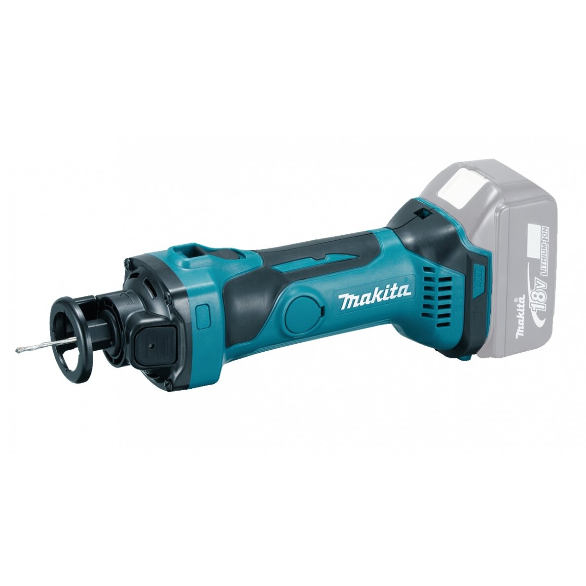 Akumuliatorinė freza gipso kartonui Makita DCO180Z, 18V Li-ion