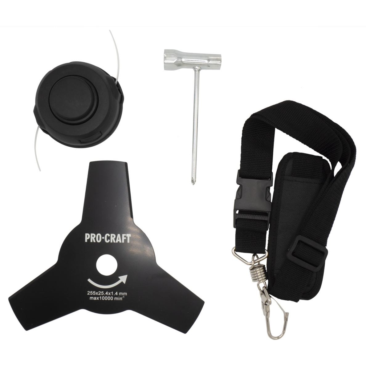 Akumuliatorinė krūmapjovė ProCraft PTA40, 20 V (be akum. ir krov.) 12 Akumuliatorinė krūmapjovė ProCraft PTA40, 20 V (be akum. ir krov.) 12