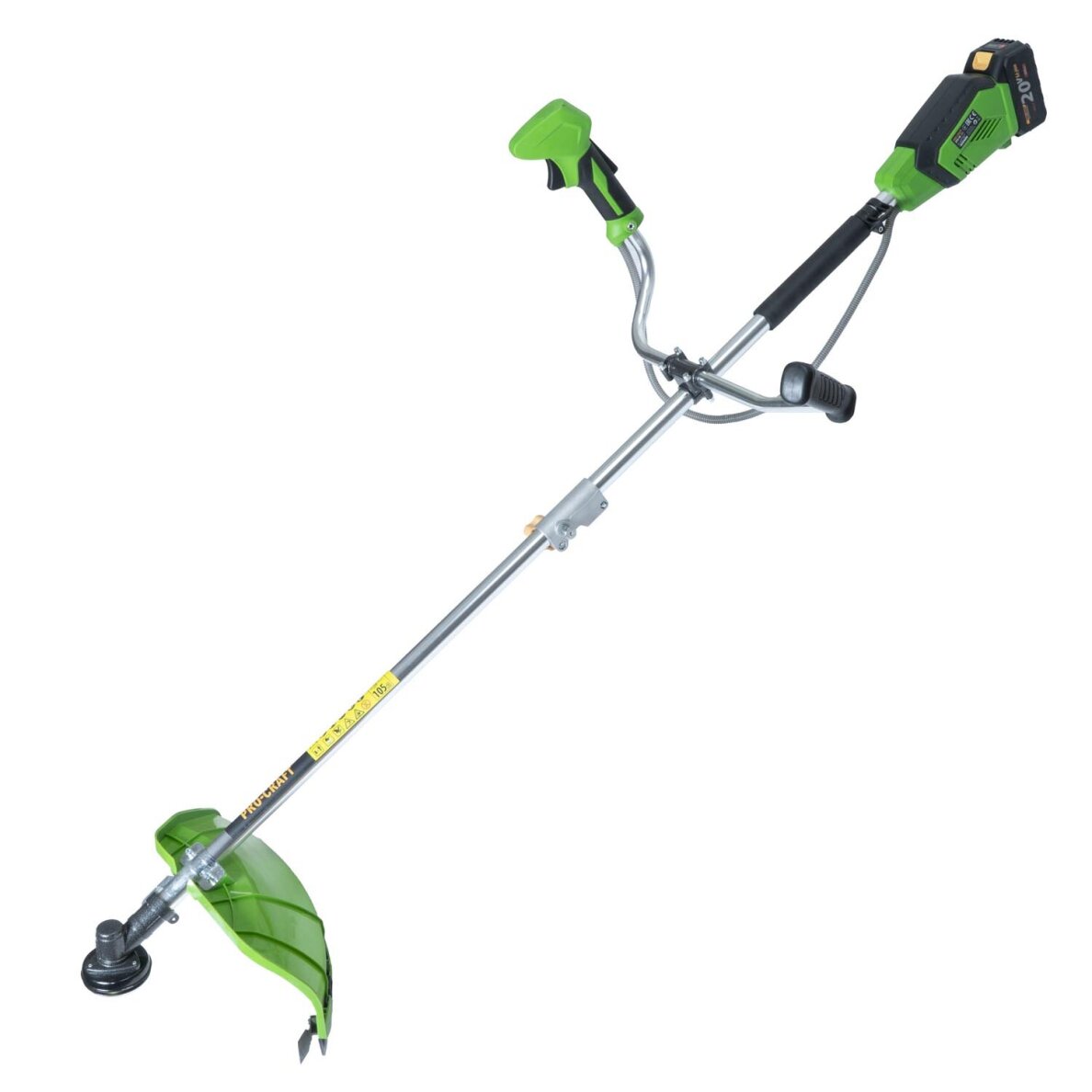 Akumuliatorinė krūmapjovė ProCraft ATA-40C, 20 V, 4.0 Ah 1