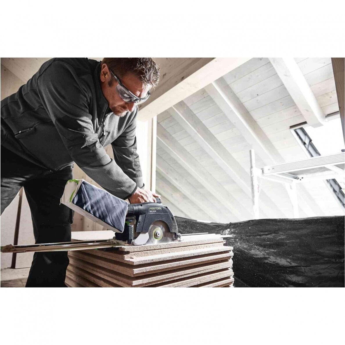 Akumuliatorinis diskinis pjūklas Festool HKC 55 5,0 EBI-Set-FSK 420, 18 V, 2 x 5,0 Ah, (577675) 2