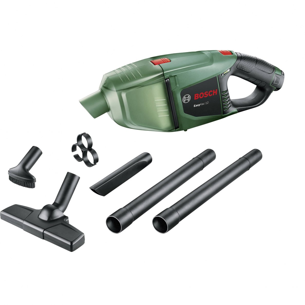 Akumuliatorinis dulkių siurblys Bosch EasyVac 12, 12 V, (be akum. ir krov.) Akumuliatorinis dulkių siurblys Bosch EasyVac 12, 12 V, (be akum. ir krov.)