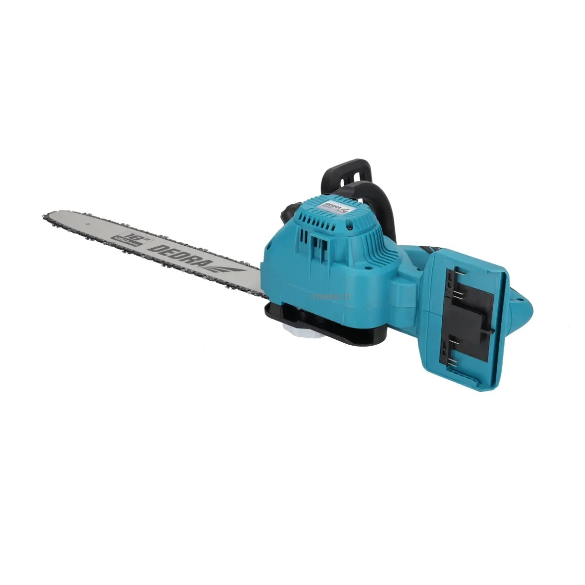 Akumuliatorinis grandininis pjūklas Dedra DED7184VA, 2x18V, bešepetėlis 6