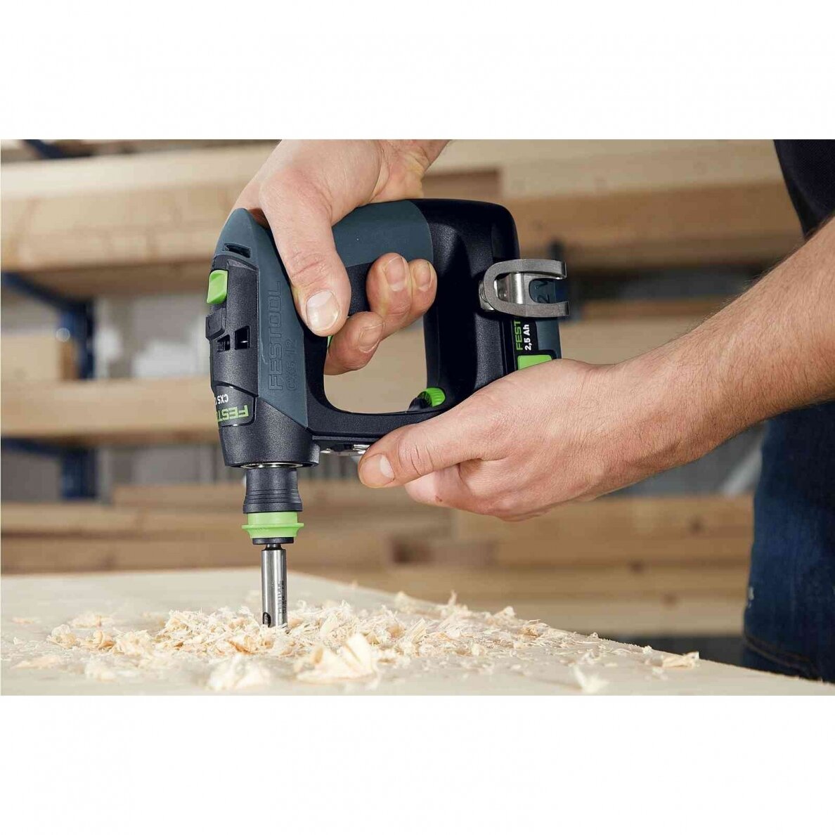 Akumuliatorinis gręžtuvas-suktuvas Festool CXS 12 2,5-Set (576865) 4 Akumuliatorinis gręžtuvas-suktuvas Festool CXS 12 2,5-Set (576865) 4