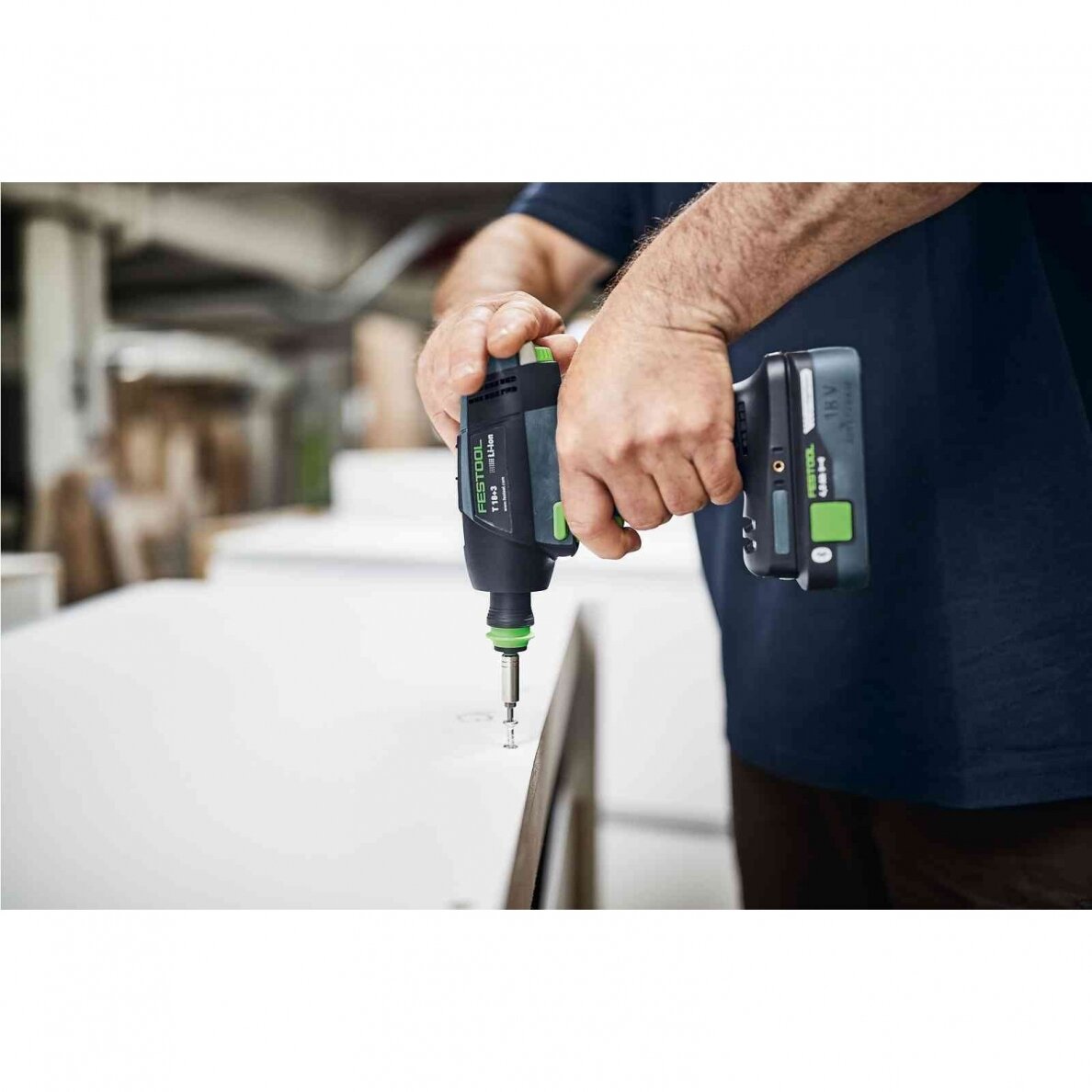 Akumuliatorinis gręžtuvas-suktuvas Festool T 18+3 HPC 4,0 I-Plus, 18 V, 2x 4.0 Ah, (576446) 2 Akumuliatorinis gręžtuvas-suktuvas Festool T 18+3 HPC 4,0 I-Plus, 18 V, 2x 4.0 Ah, (576446) 2
