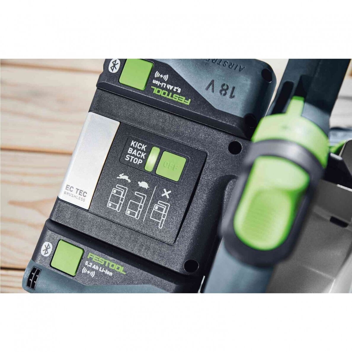 Akumuliatorinis įgilinamasis diskinis pjūklas Festool TSC 55 KEB-Basic, 18 V, (be akum. ir krov.) (576712) 2 Akumuliatorinis įgilinamasis diskinis pjūklas Festool TSC 55 KEB-Basic, 18 V, (be akum. ir krov.) (576712) 2