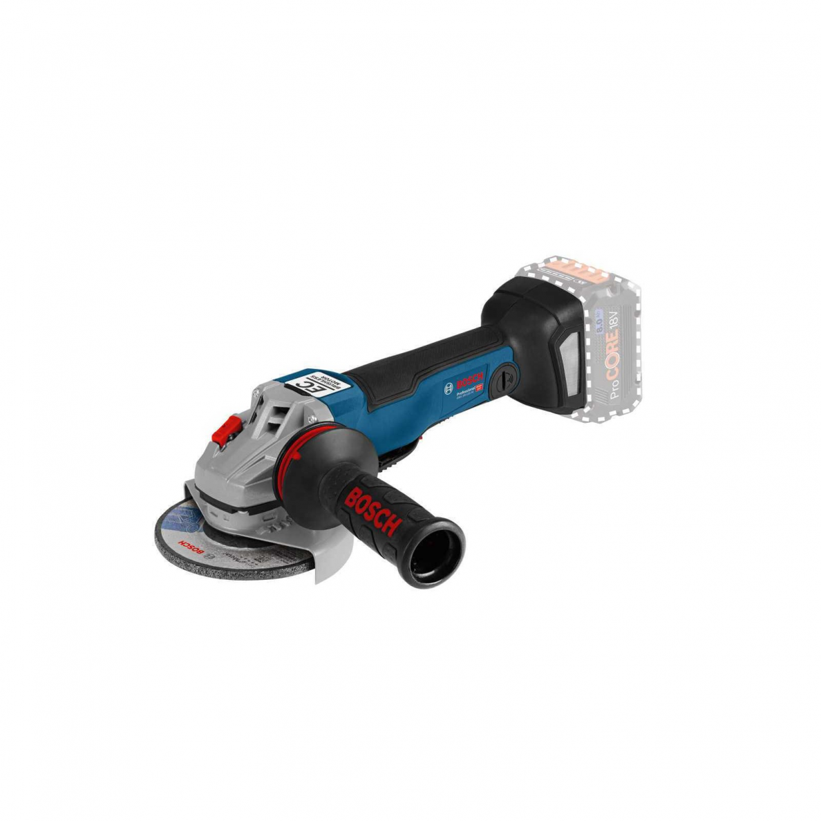 Akumuliatorinis kampinis šlifuoklis Bosch GWS 18V-10 PC, 18 V, (be akum. ir krov.) Akumuliatorinis kampinis šlifuoklis Bosch GWS 18V-10 PC, 18 V, (be akum. ir krov.)