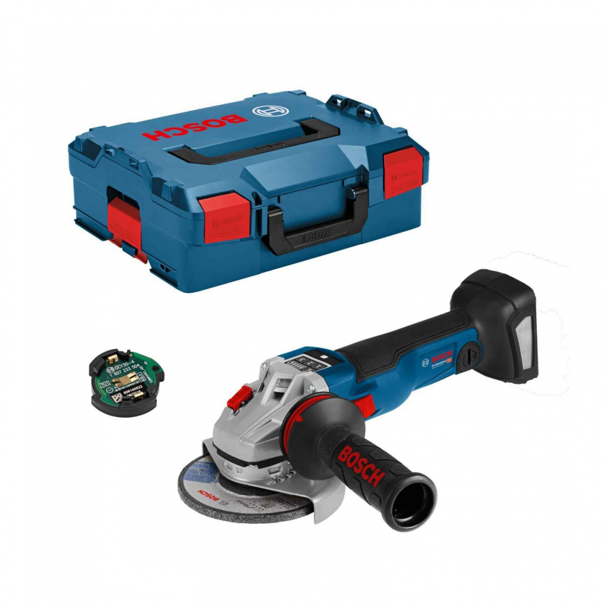 Akumuliatorinis kampinis šlifuoklis Bosch GWS 18V-10 SC, 18 V, (be akum. ir krov.) Akumuliatorinis kampinis šlifuoklis Bosch GWS 18V-10 SC, 18 V, (be akum. ir krov.)