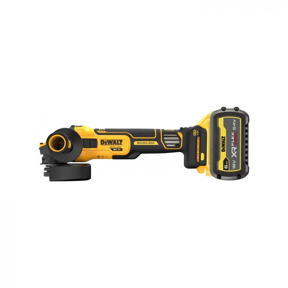 Akumuliatorinis kampinis šlifuoklis DeWalt DCG409VST1-QW, 18 V, 1x6.0 Ah 1