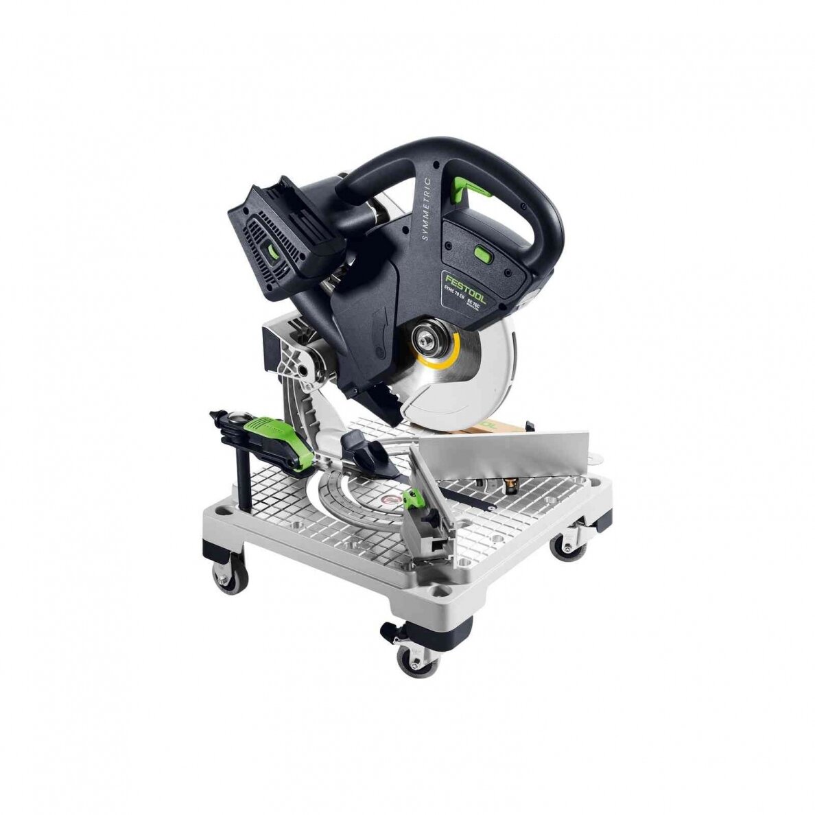 Akumuliatorinis kampų pjaustymo pjūklas SYMMETRIC Festool SYMC 70 EB-Basic (577424) 1 Akumuliatorinis kampų pjaustymo pjūklas SYMMETRIC Festool SYMC 70 EB-Basic (577424) 1