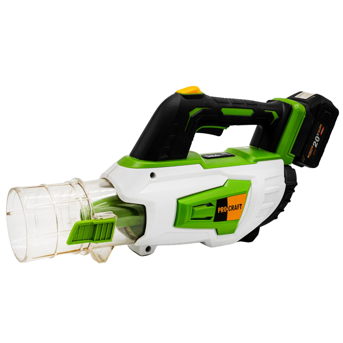 Akumuliatorinis lapų pūstuvas ProCraft PB20, 20 V, (be akum. ir krov.) 3 Akumuliatorinis lapų pūstuvas ProCraft PB20, 20 V, (be akum. ir krov.) 3