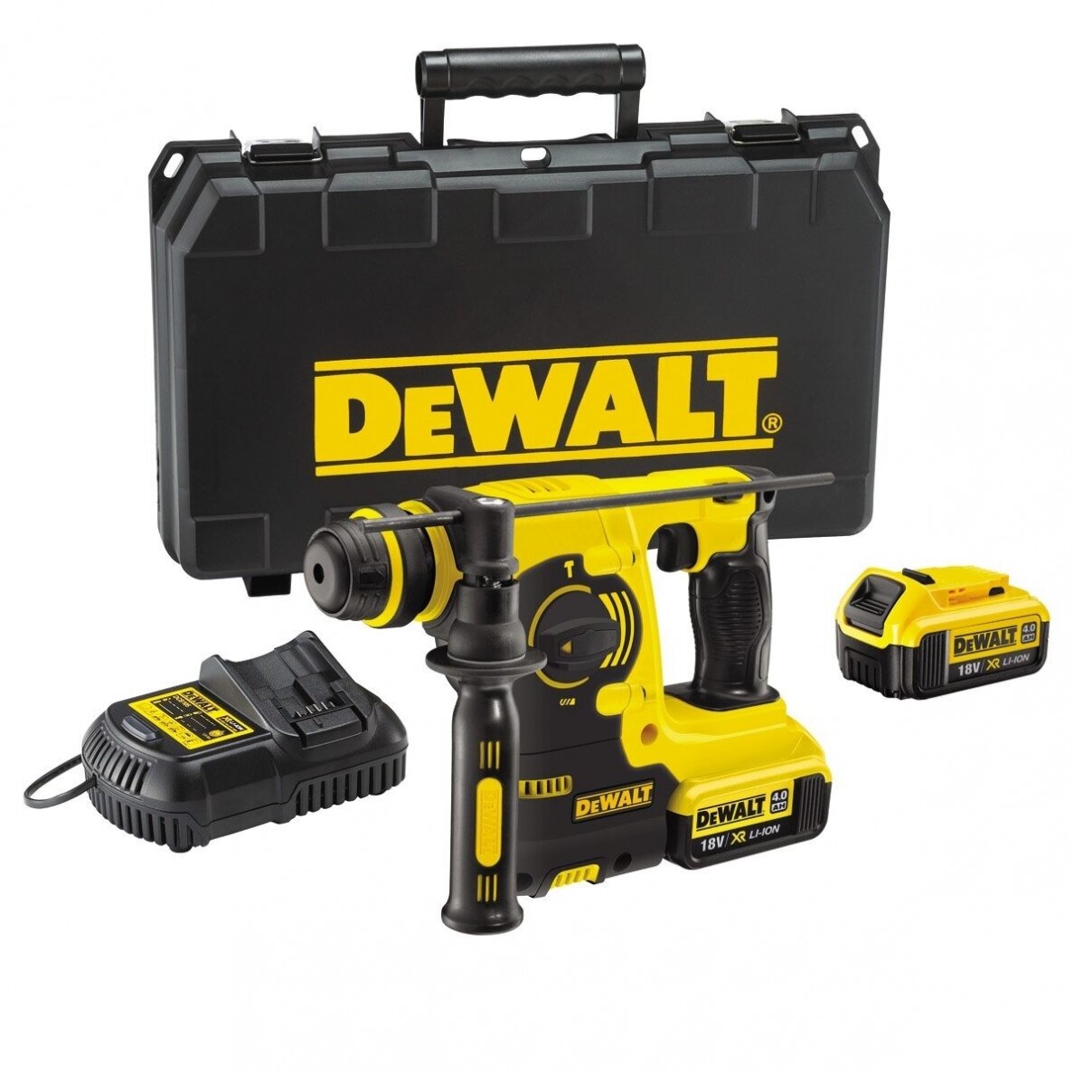 Akumuliatorinis perforatorius DeWalt DCH253M2, SDS-plus, 18V Akumuliatorinis perforatorius DeWalt DCH253M2, SDS-plus, 18V