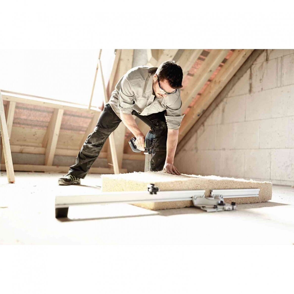 Akumuliatorinis pjūklas izoliacinėms medžiagoms Festool ISC 240 EB-Basic, 18 V, (be akum. ir krov.), (576571) 2 Akumuliatorinis pjūklas izoliacinėms medžiagoms Festool ISC 240 EB-Basic, 18 V, (be akum. ir krov.), (576571) 2