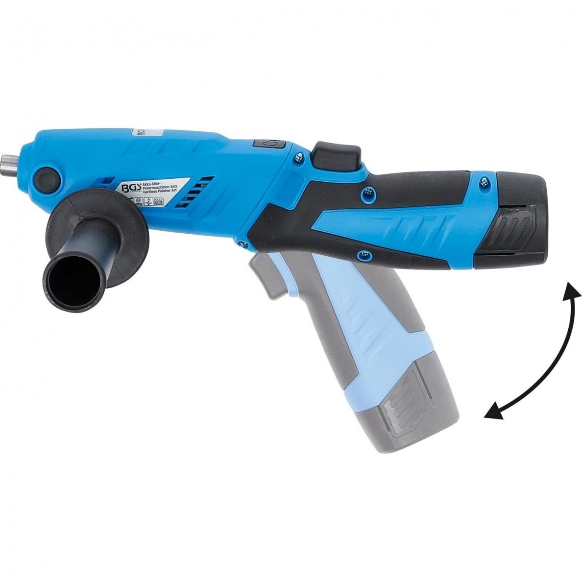 Akumuliatorinis poliruoklis BGS-Technic 9294, 10,8 V, 1.5 Ah 7 Akumuliatorinis poliruoklis BGS-Technic 9294, 10,8 V, 1.5 Ah 7