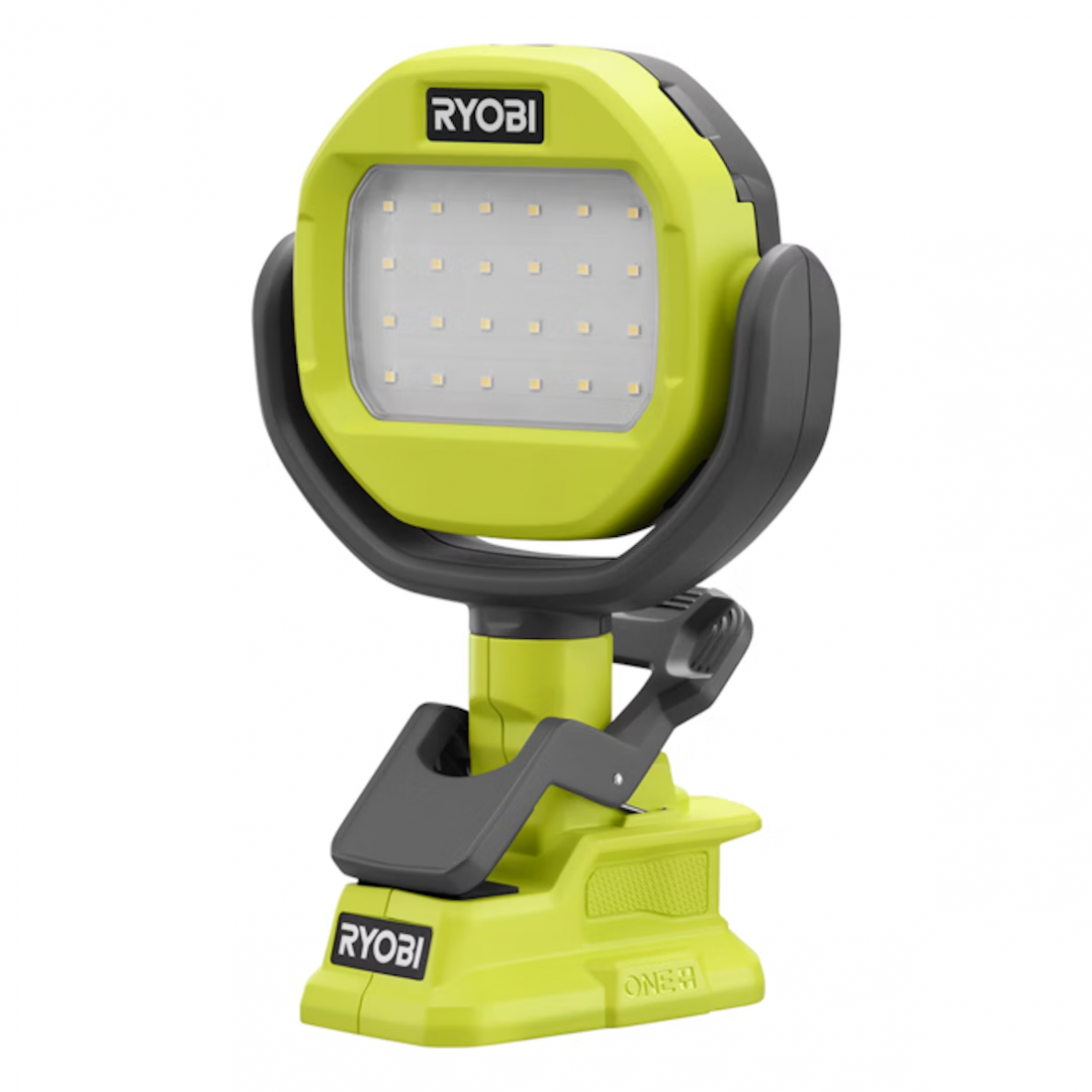 Akumuliatorinis prožektorius Ryobi RLCL18-0, 18 V, (be akum. ir krov.) Akumuliatorinis prožektorius Ryobi RLCL18-0, 18 V, (be akum. ir krov.)