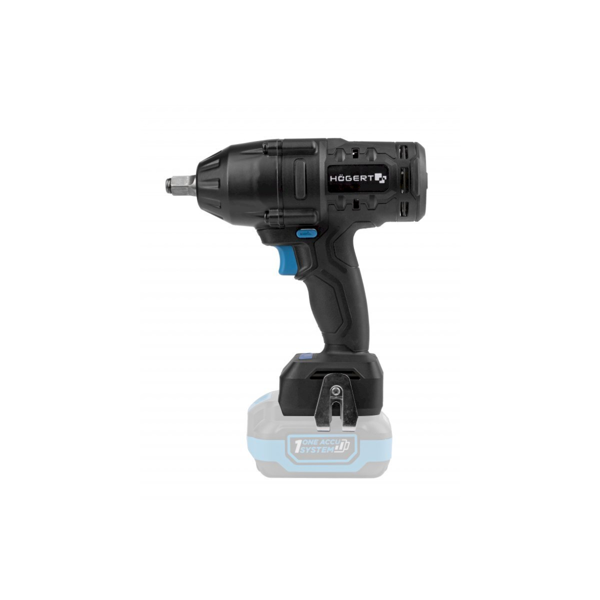 Akumuliatorinis smūginis 1/2 600Nm veržliasūkis 18V (be akumuliatoriaus) Akumuliatorinis smūginis 1/2 600Nm veržliasūkis 18V (be akumuliatoriaus)