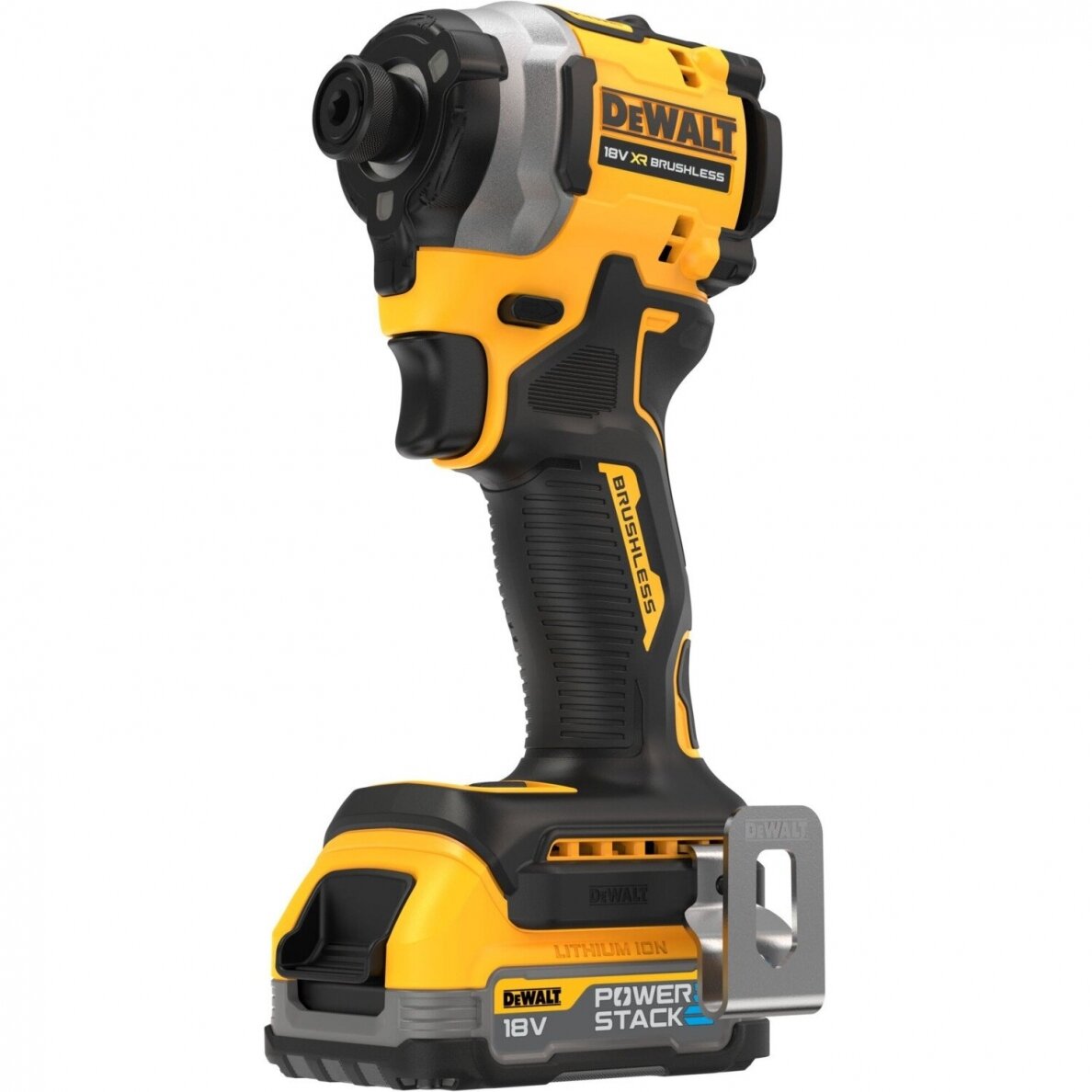 Akumuliatorinis smūginis atsuktuvas DeWalt DCF850E1T-QW, 18V, 1x1.7Ah PowerStack 2 Akumuliatorinis smūginis atsuktuvas DeWalt DCF850E1T-QW, 18V, 1x1.7Ah PowerStack 2