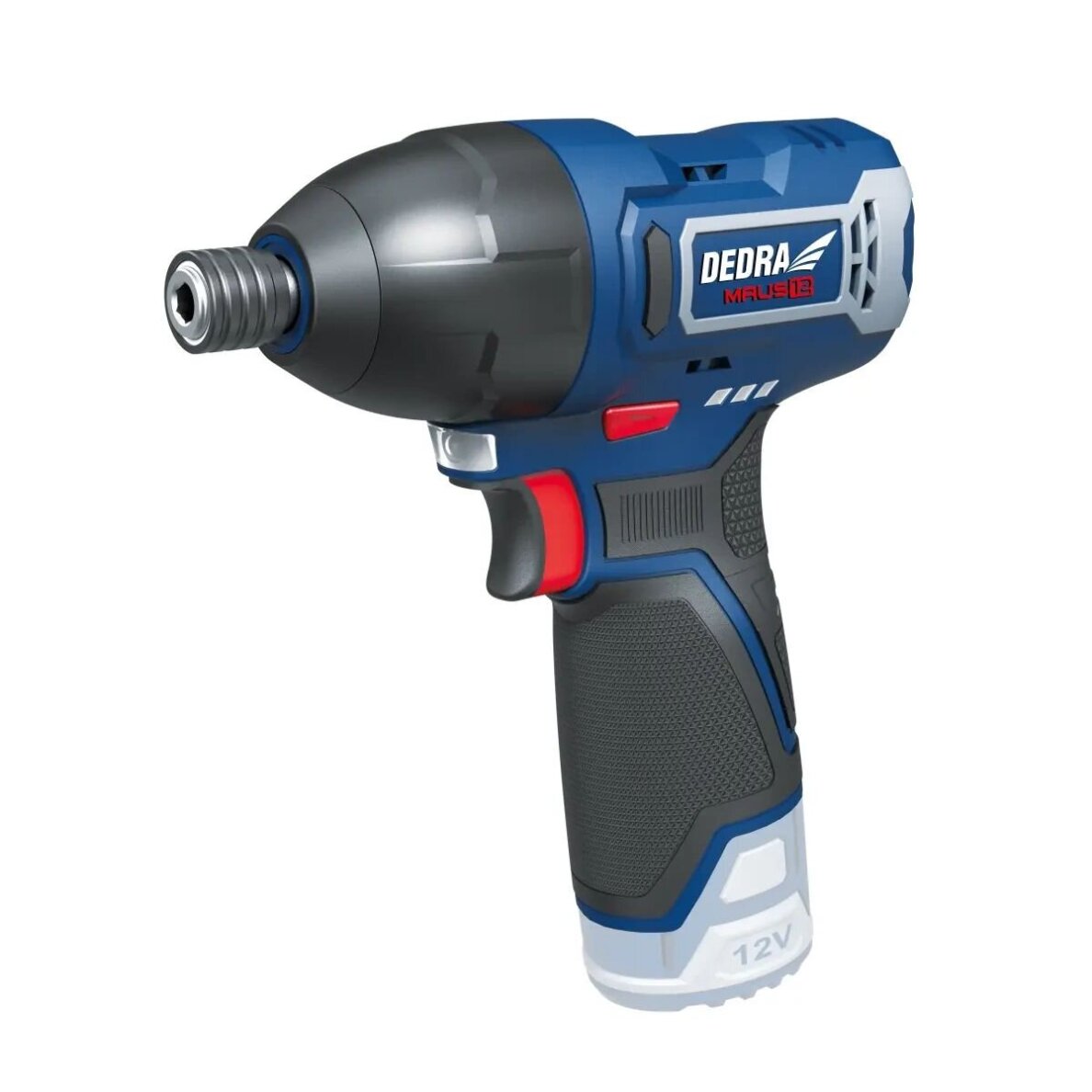 Akumuliatorinis smūginis suktuvas Dedra DED7333, 12V, 120Nm, Maus12