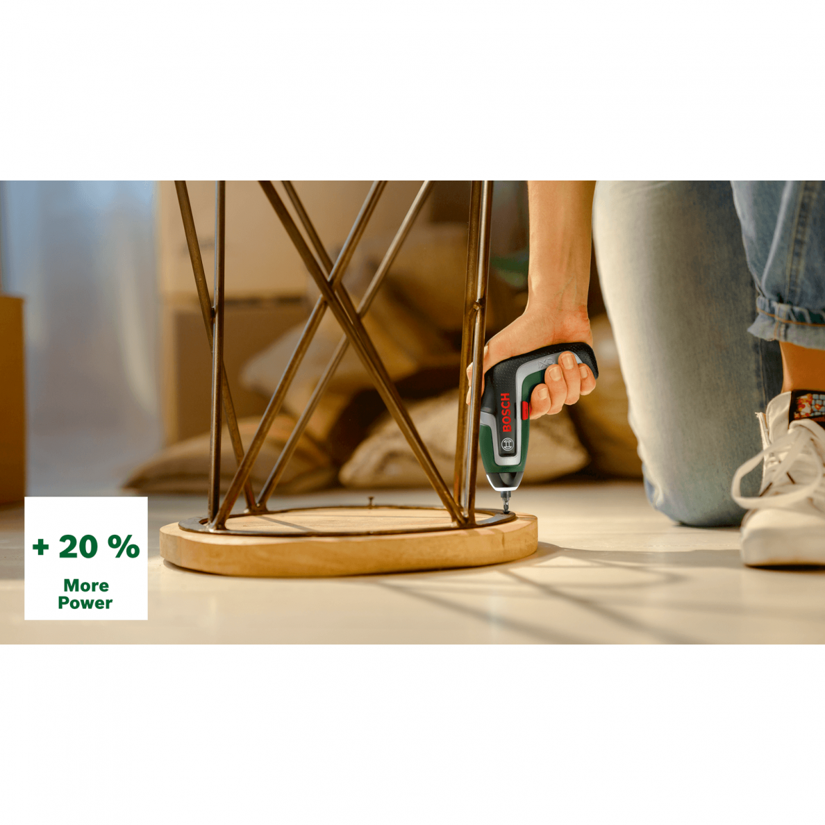 Akumuliatorinis suktuvas Bosch IXO 7, 3,6 V, 1x2,0 Ah, su 11 priedų 5 Akumuliatorinis suktuvas Bosch IXO 7, 3,6 V, 1x2,0 Ah, su 11 priedų 5