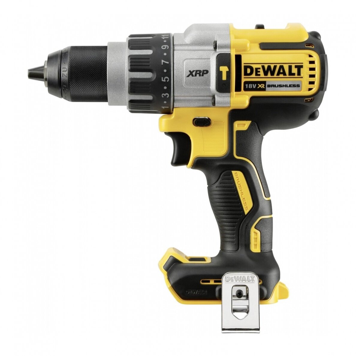 Akumuliatorinis smūginis gręžtuvas - suktuvas DeWalt DCD996NT-XJ, 18 V + lagaminas 2