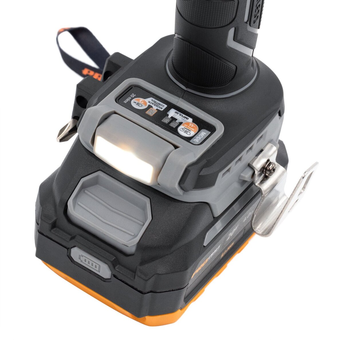 Akumuliatorinis suktuvas - gręžtuvas ProCraft CD20B-1b, 20 V, 1x4.0 Ah, 150Nm 5