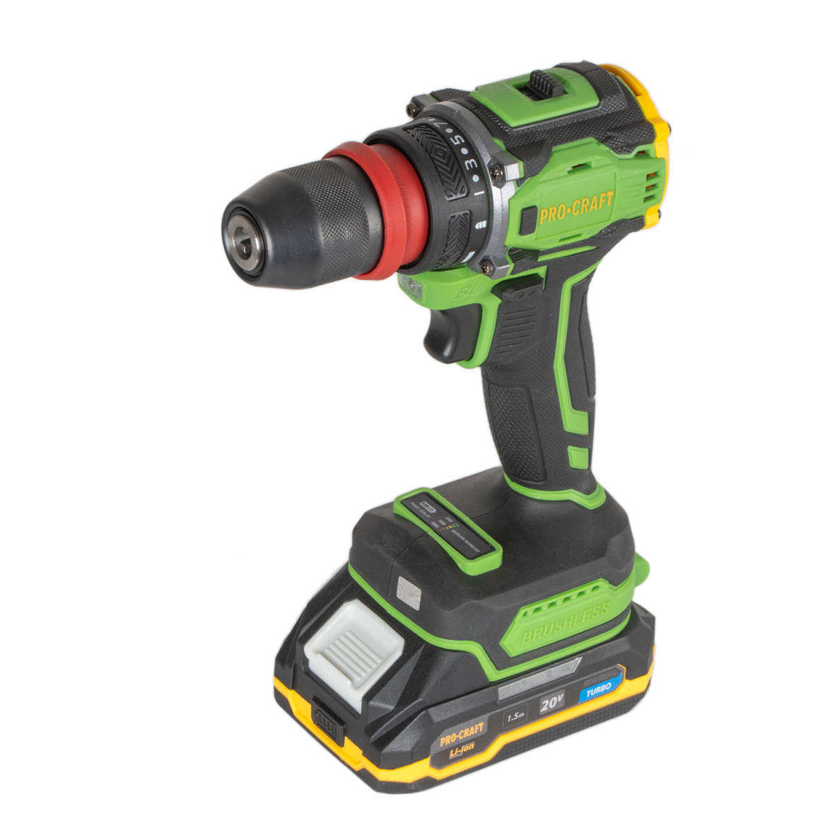 Akumuliatorinis suktuvas - gręžtuvas ProCraft PA18Pro DFR, 20 V, 1,5Ah 4 Akumuliatorinis suktuvas - gręžtuvas ProCraft PA18Pro DFR, 20 V, 1,5Ah 4