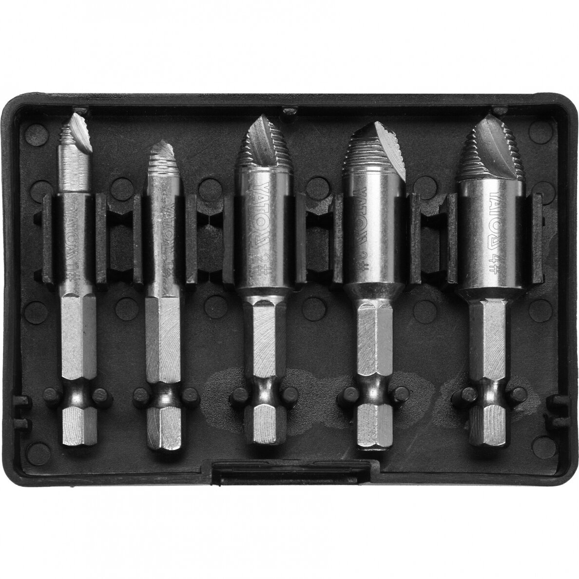 Akumuliatorinis suktuvas-gręžtuvas Yato YT-44250, 18V, 2x2.0Ah, lagaminas + 126 priedai 7