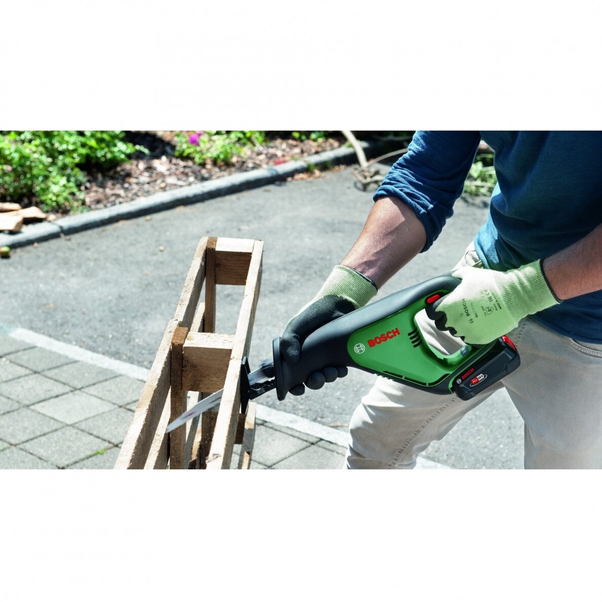 Akumuliatorinis universalus pjūklas Bosch AdvancedRecip 18(1x2,5Ah) 1 Akumuliatorinis universalus pjūklas Bosch AdvancedRecip 18(1x2,5Ah) 1