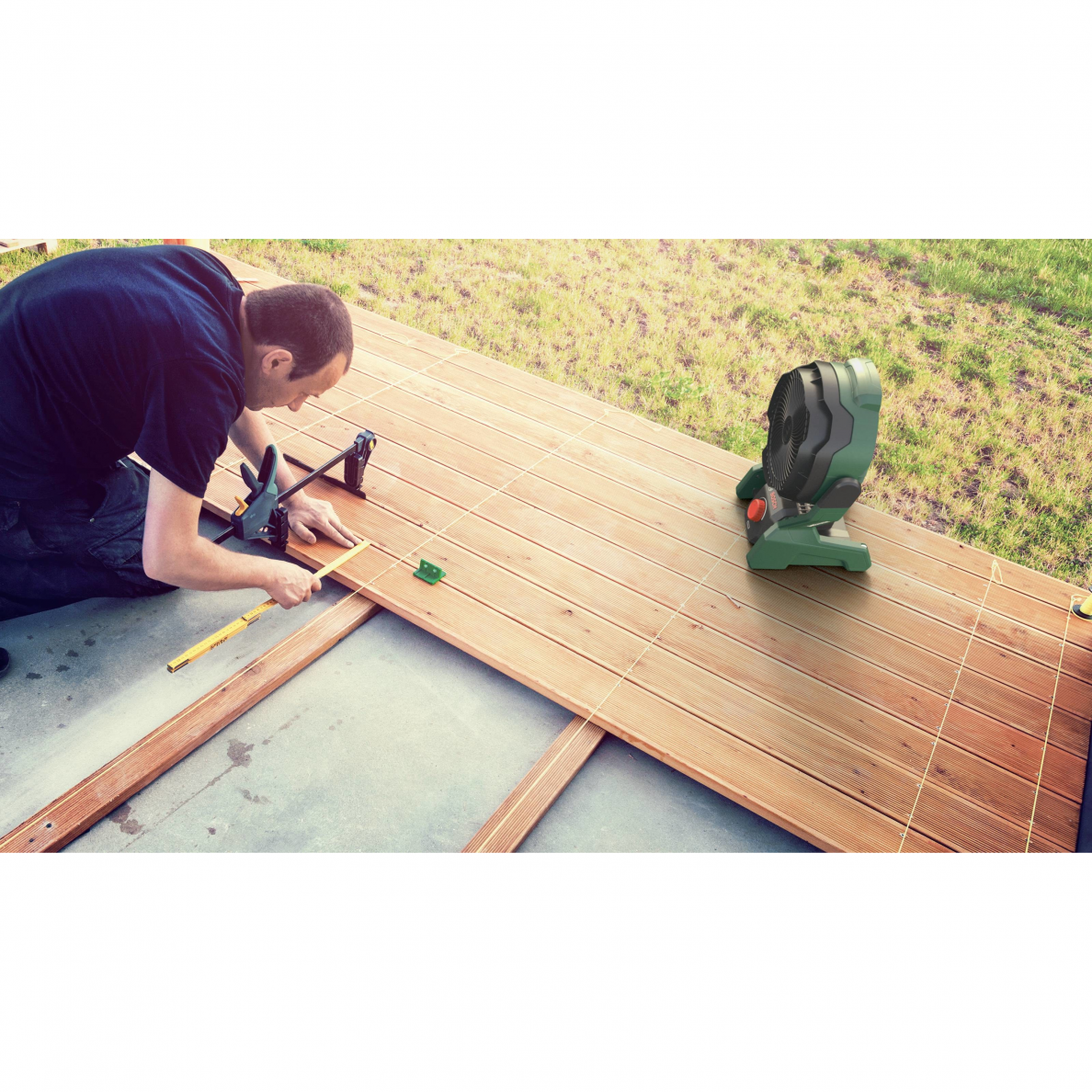 Akumuliatorinis ventiliatorius Bosch UniversalFan, 18 V, (be akum. ir krov.) 2