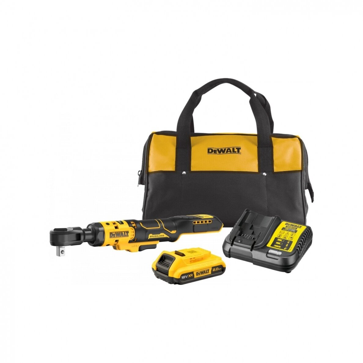 Akumuliatorinis veržliaraktis DeWalt DCF512D1-QW, 18V, 1/2" (1x2,0Ah) Akumuliatorinis veržliaraktis DeWalt DCF512D1-QW, 18V, 1/2" (1x2,0Ah)