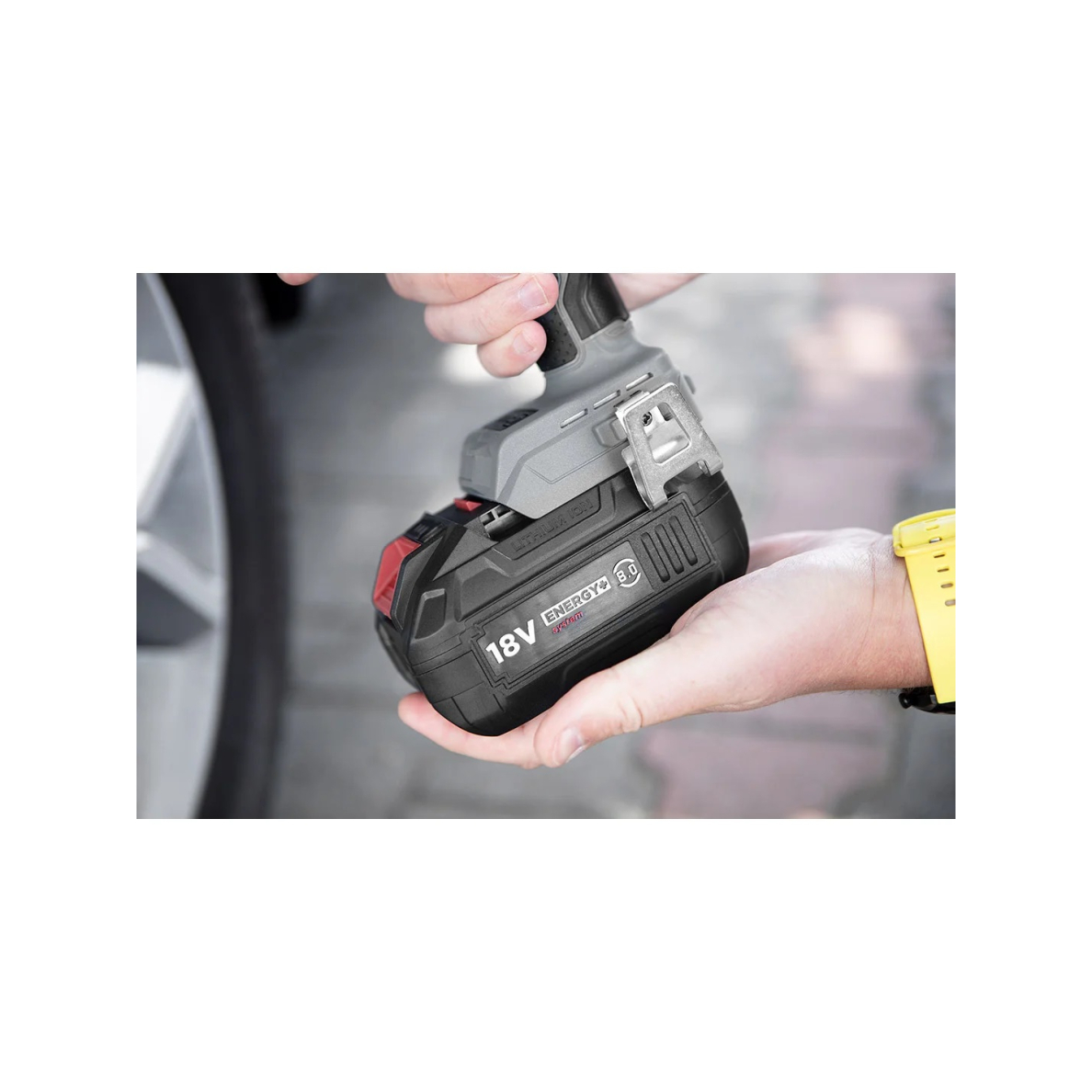 Akumuliatorius - baterija Graphite 58GE152, 18V, 8Ah 2