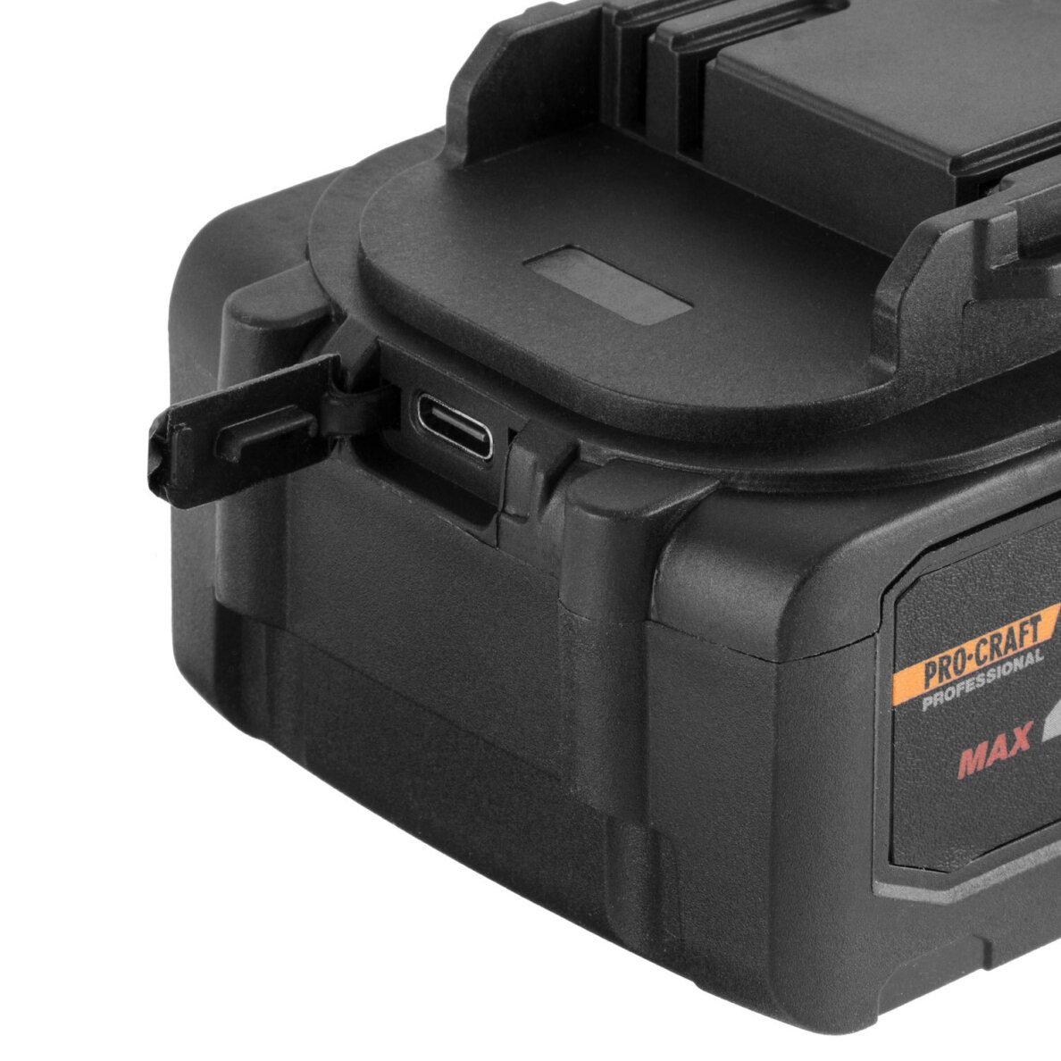 Akumuliatorius ProCraft 20/4C, 20V Li-ion, 4Ah (USB type C) 1