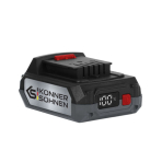 Akumuliatorius KONNER & SOHNEN KS-20V2-1, 20V, 2Ah