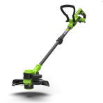 Akum. trimeris Greenworks ST24L413-01, 24V, 33cm, (su 4Ah akumuliatoriumi ir krovikliu)