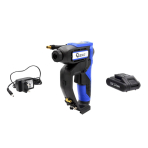 Akumoliatorinis kompresorius 12V LCD 150PSI