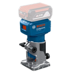 Akumuliatorinė rankinė freza Bosch GLF 18V-8 Solo, LB, 06016C6001