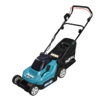 Akumuliatorinė vejapjovė Makita DLM382PM2, 2x18 V, 2x4.0 Ah