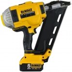 Akumuliatorinė viniakalė DEWALT DCN692P2, 18 V, 2x5,0 Ah