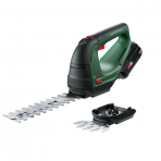 Akumuliatorinės žolės ir krūmų žirklės BOSCH AdvancedShear 18, 18 V, 1x2,0 Ah