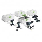 Akumuliatorinio Combo rinkinio montavimas Festool TID 18/TXS 18/PSC 420/TB M 137 (578026)