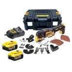 Akumuliatorinis daugiafunkcinis įrankis DeWalt DCS356P2-QW, 18 V, 2x5.0 Ah