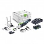 Akumuliatorinis daugiafunkcis pjovimo įrankis VECTURO Festool OSC 18 HPC 4,0 EI-Set, 18 V, 4,0 Ah, (576593) Akumuliatorinis daugiafunkcis pjovimo įrankis VECTURO Festool OSC 18 HPC 4,0 EI-Set, 18 V, 4,0 Ah, (576593)