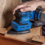 Akumuliatorinis daugiafunkcis šlifuoklis C-MSA3/1-X – SET S, Scheppach