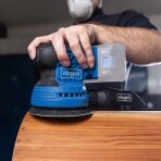 Akumuliatorinis ekscentrinis šlifuoklis C-OBS125/2-X, korpusas, Scheppach